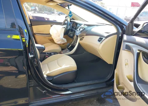 2013 Hyundai Elantra Gls z USA, uszkodzony, nr VIN 5NPDH4AE8DH222547